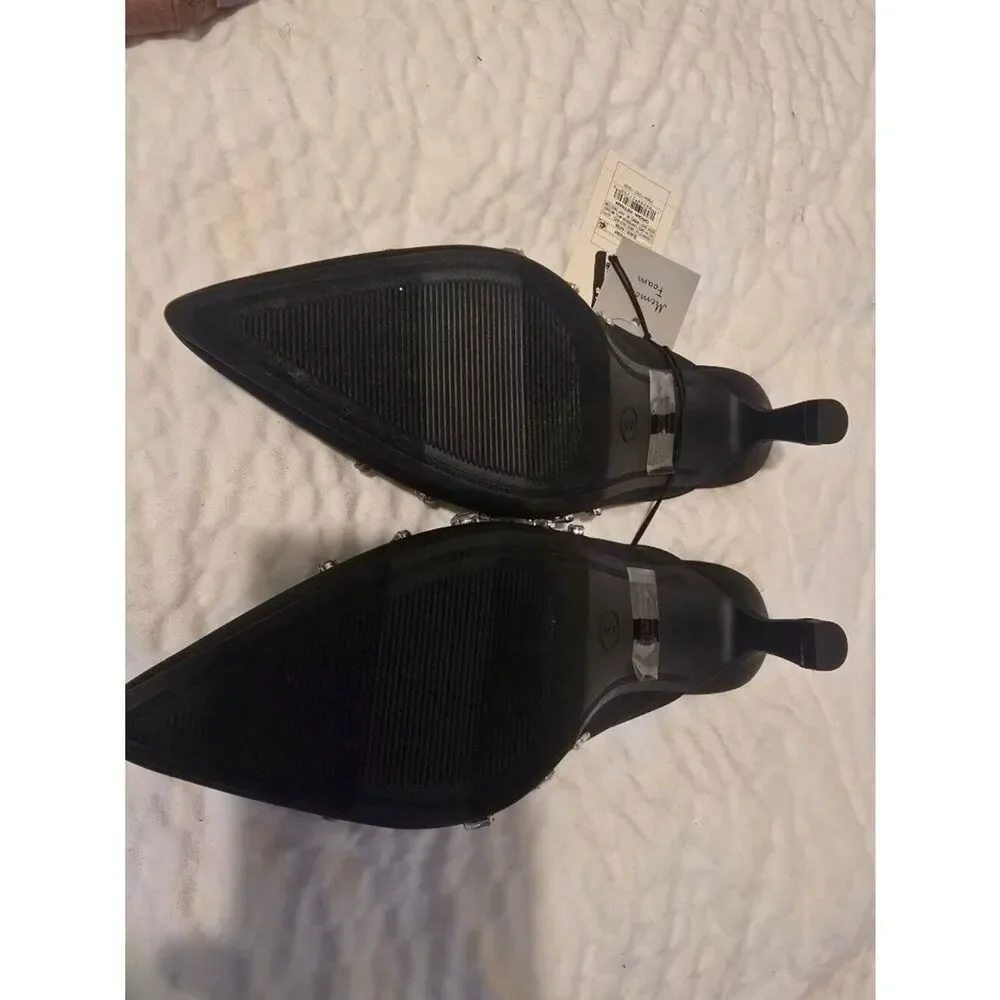 Women’s Katia Heels with Memory Foam Insole - a New Day™ Black 8 Boxed